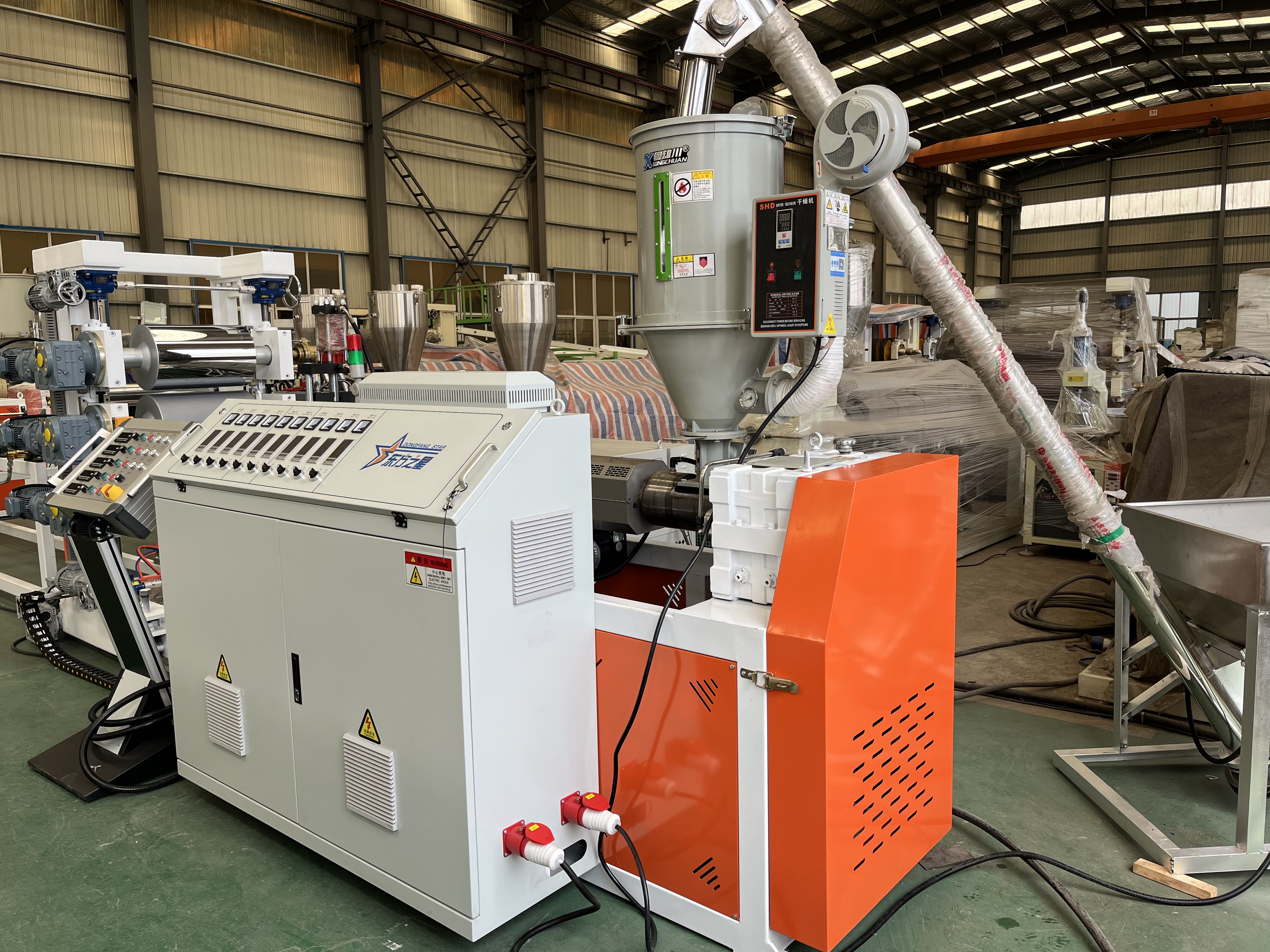 Produk baru Pratonton Mesin Extruder Lembaran